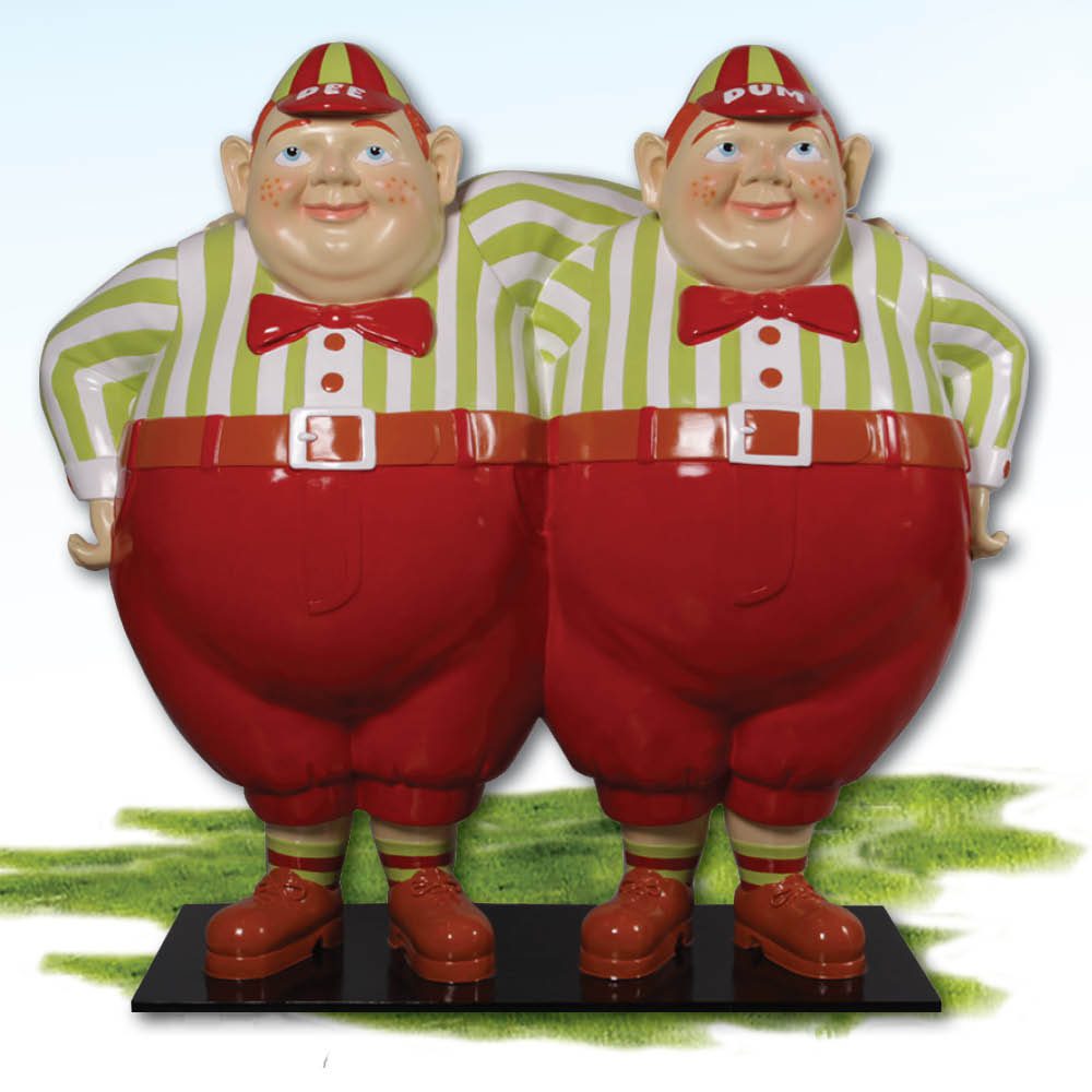 Tweedle Dee & Dum from Alice in Wonderland 