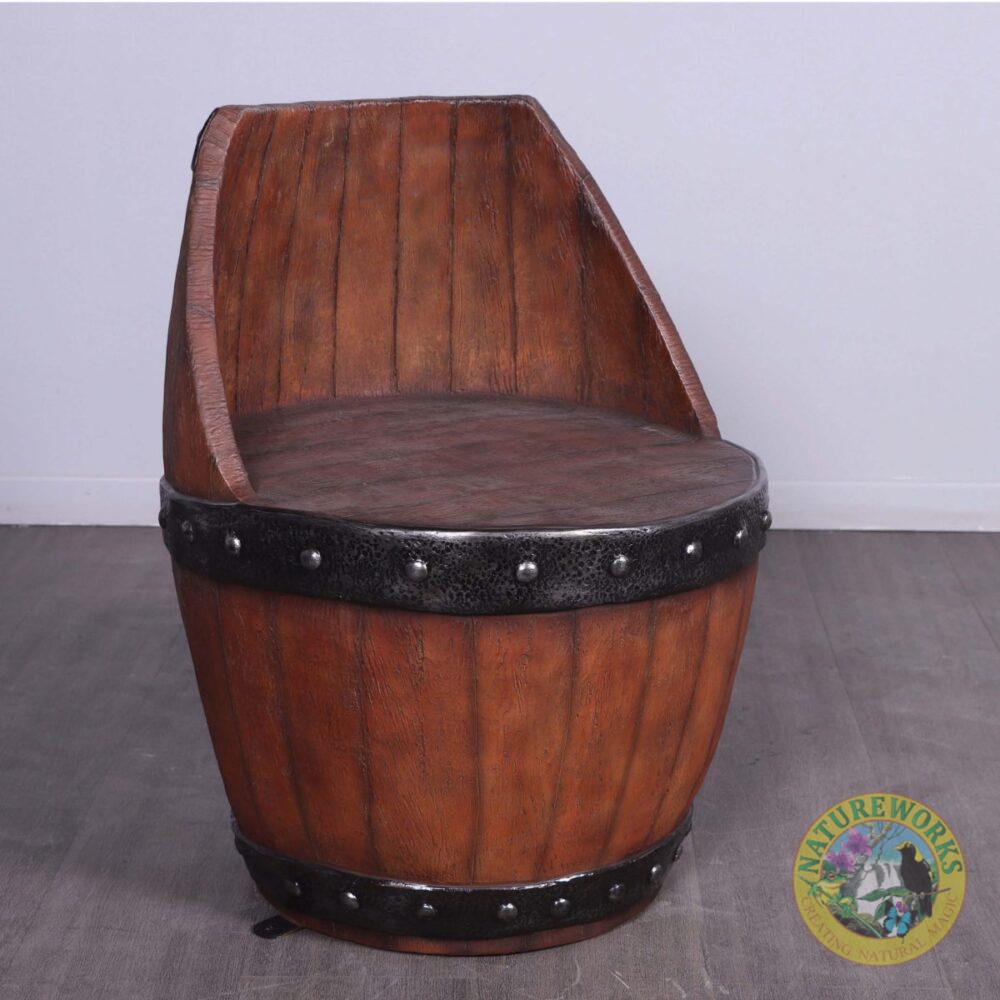 Matching Barrel Chair, -230075 a- Front angle view