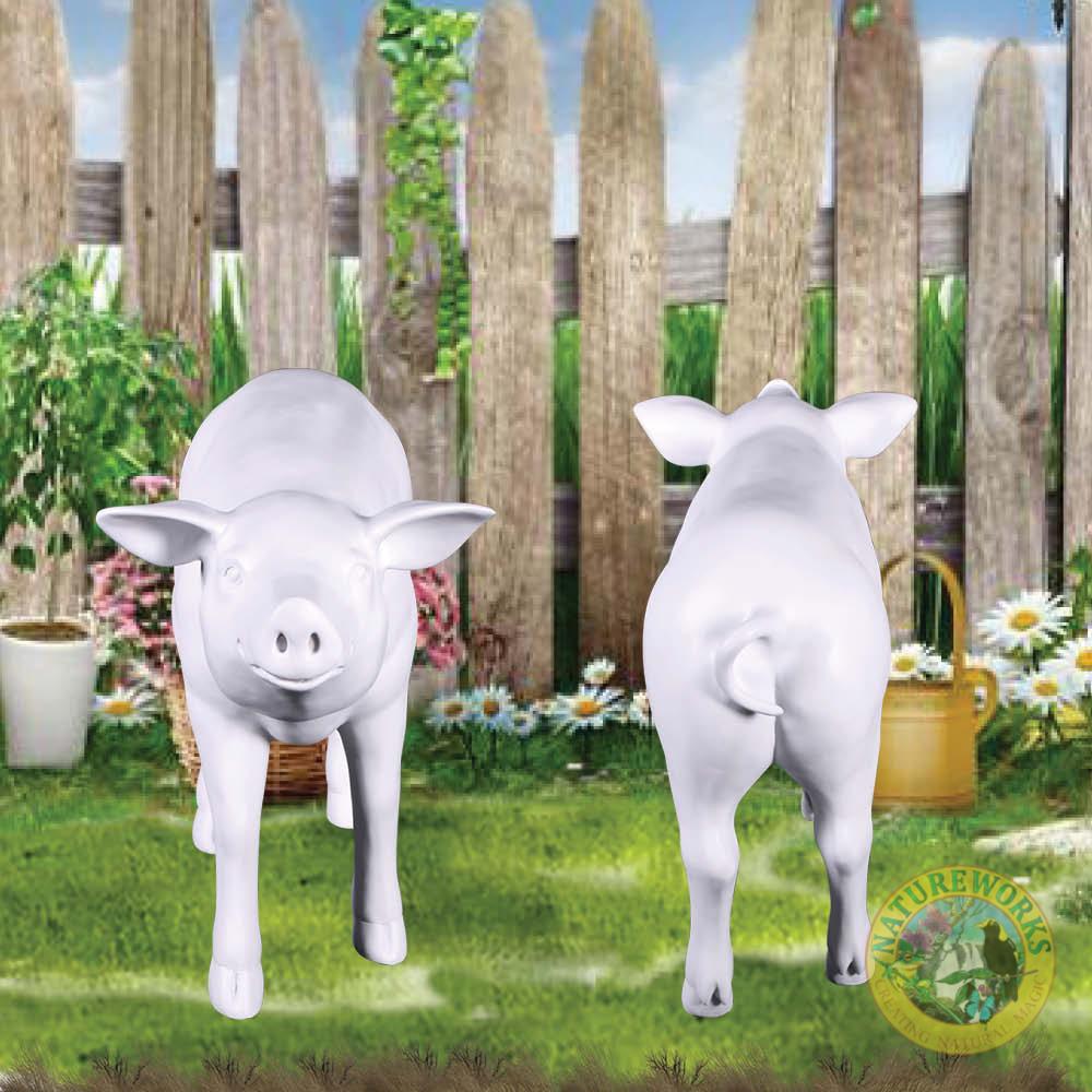 Natureworks Australia Pig Standing Small Front and rear view-140083WP