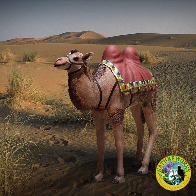 Natureworks Australia Camel – Nativity – Standing with rug saddle – 180183 – 127cm high