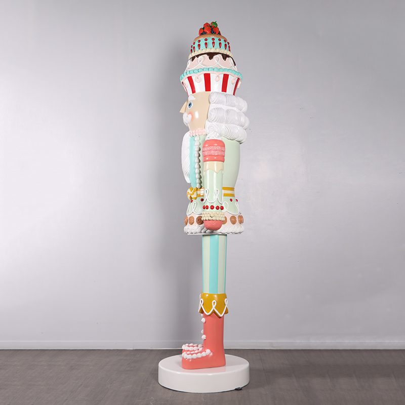 Natureworks Australia Nutcracker Candy Cake - 9ft - 230083- -sideangle view