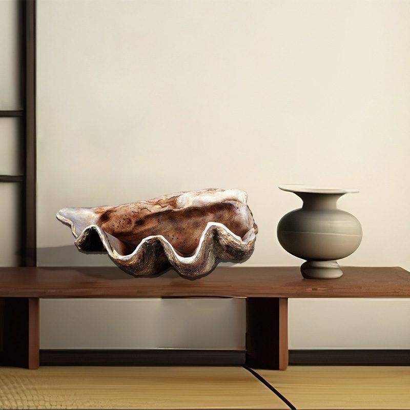 Natureworks Australia Clam Shell - Giant - 230049 - authentic replica made with fibreglass.