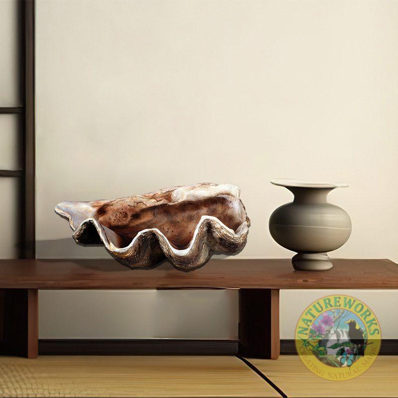 Clam Shell - Giant - 230049 - authentic replica made with fibreglass.