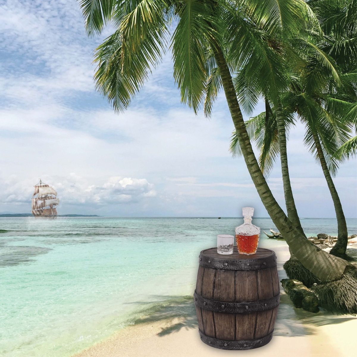 Natureworks Australia Barrel - Small - 230069 - shown on beach