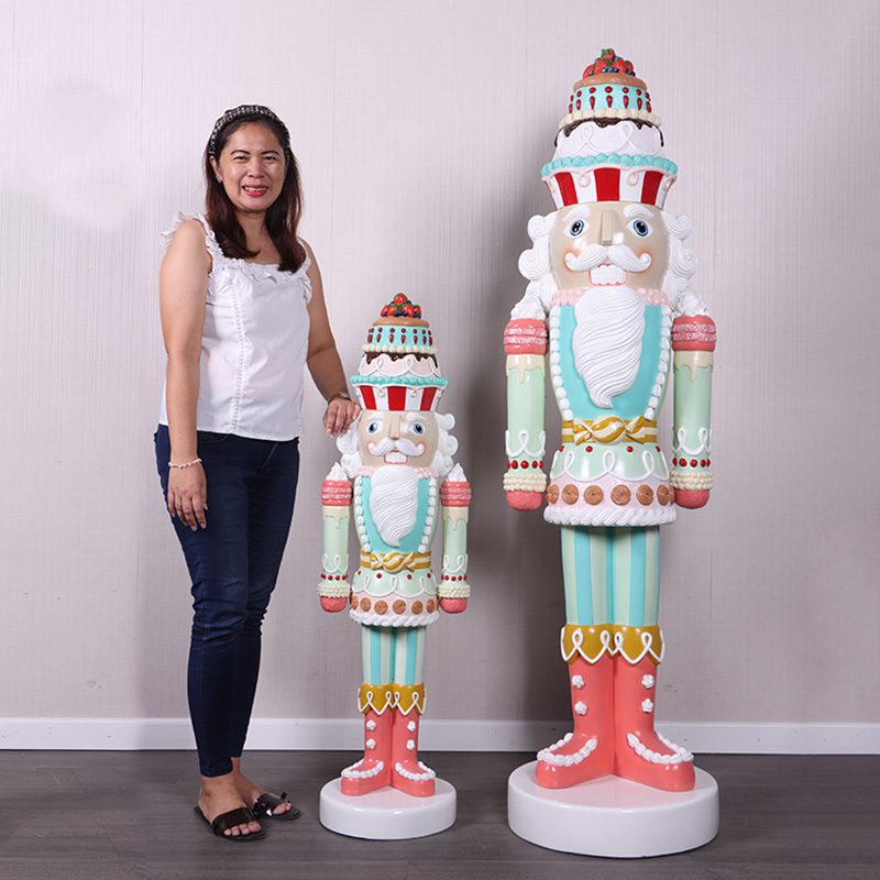 Natureworks Australia Nutcracker Candy Cake - 4ft - 230042 - - with lady and 4ft and othr version