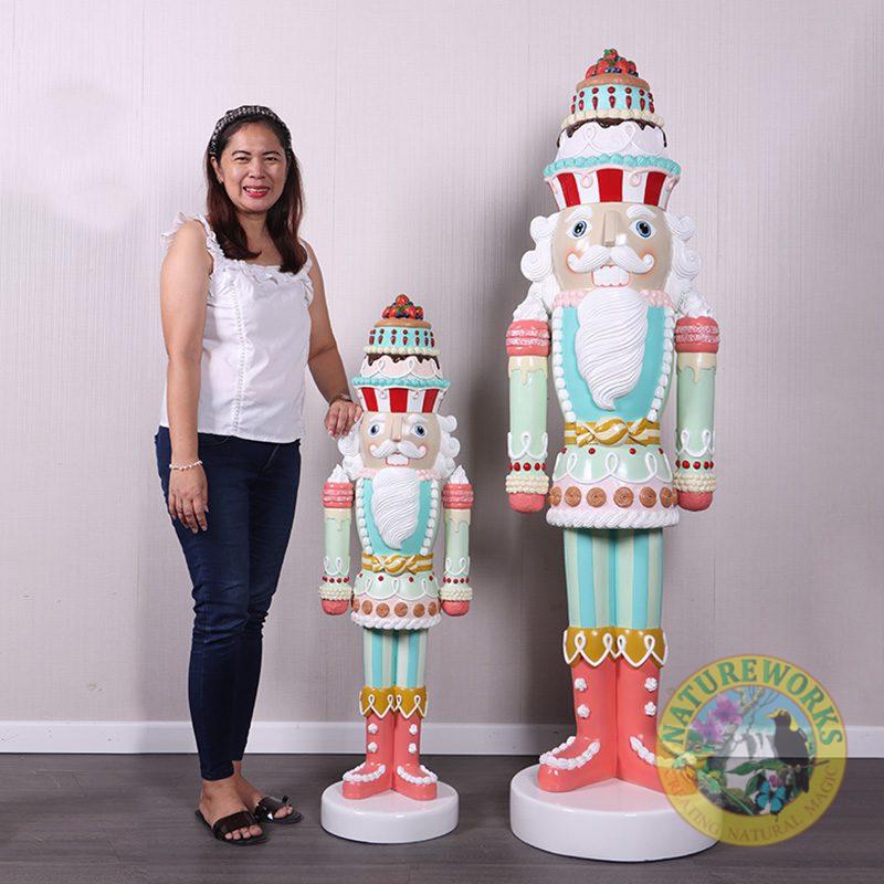 Natureworks Australia Nutcracker Candy Cake - 4ft - 230042 - - with lady and 4ft and othr version
