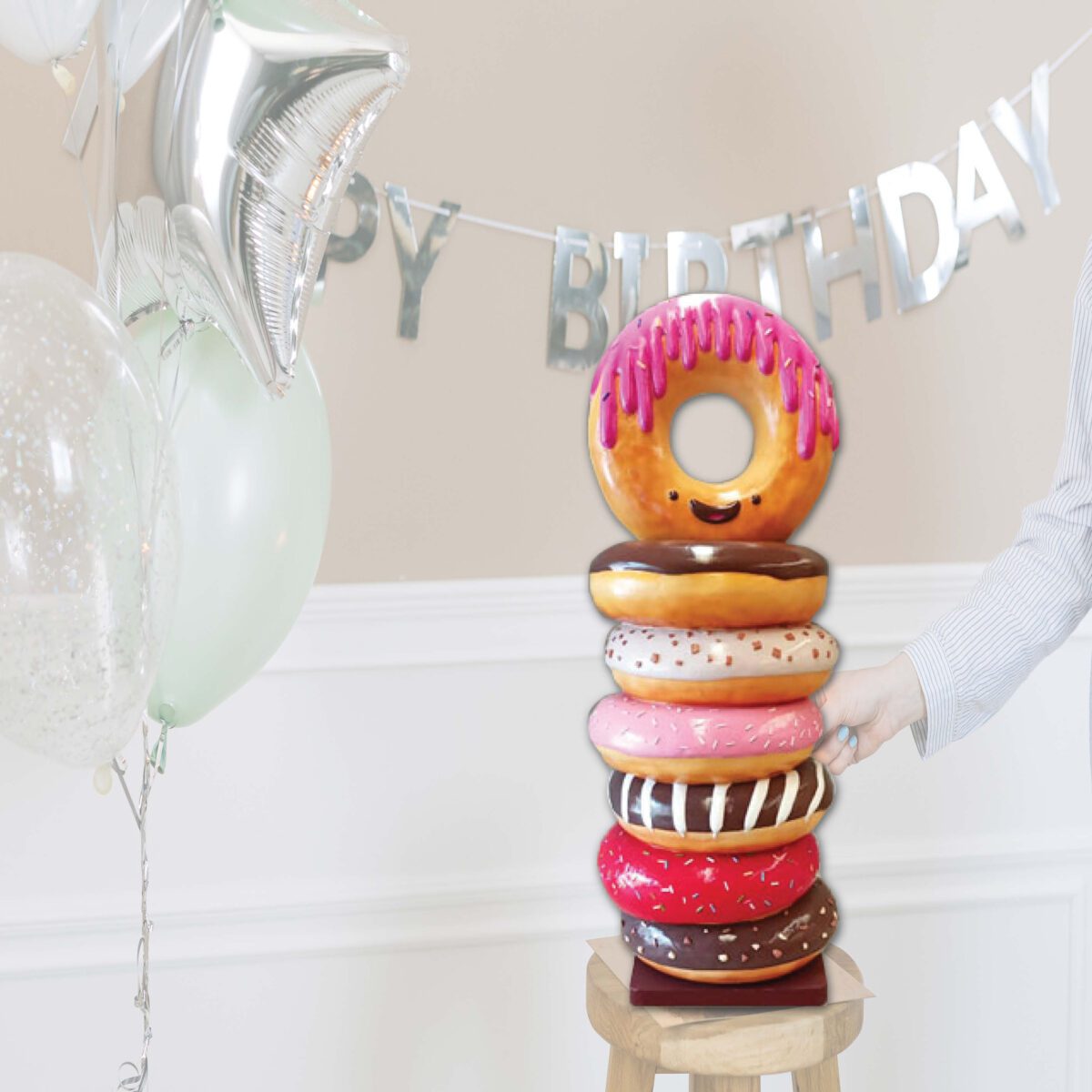 Natureworks Australia Donut Stack 2ft - SKU Y.3605 - great for birthday party theming and window displays