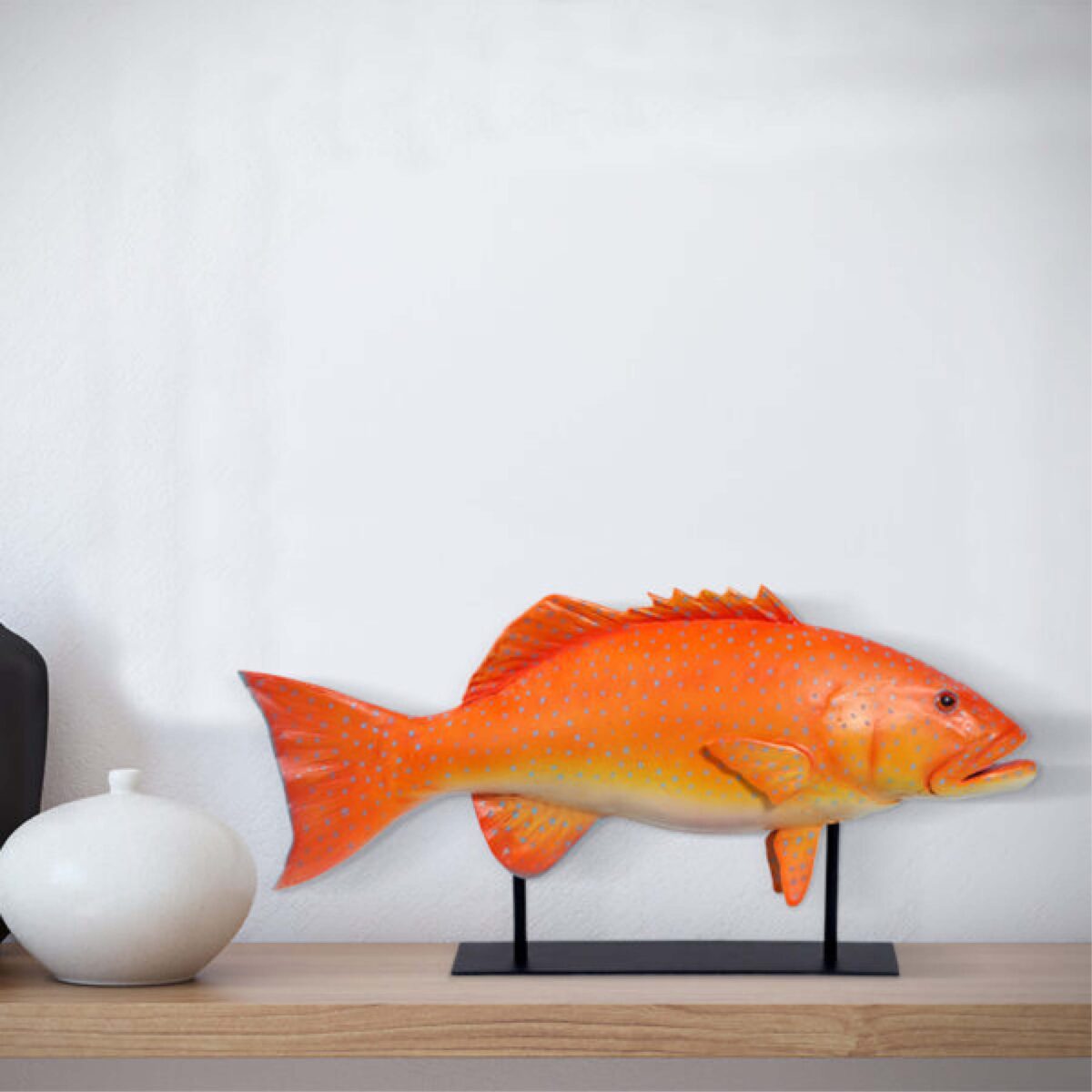 Natureworks Australia Coratl Trout on Metal stand - 220045 Natural - Home Decor life-size replica
