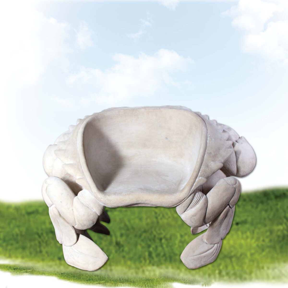 Natureworks Australia Crab Chair - Roman Stone finish - 090070- Front view