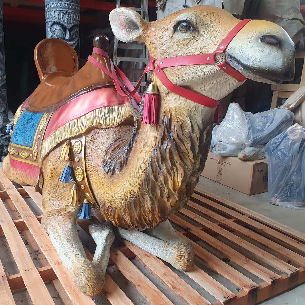 Natureworks Australia Camel Lying With Saddle - Image 7