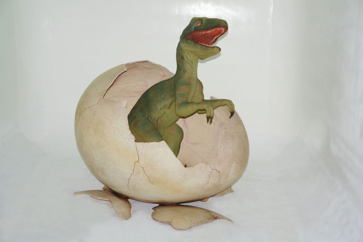 Natureworks Australia Dino Egg With Baby T-Rex