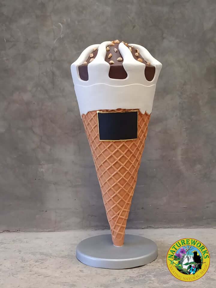 Natureworks Australia Ice Cream on Cone With Almonds (Small)