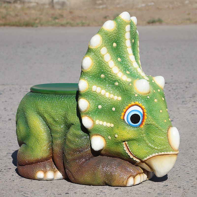 Natureworks Australia Triceratops Baby Chair-240016-looking right