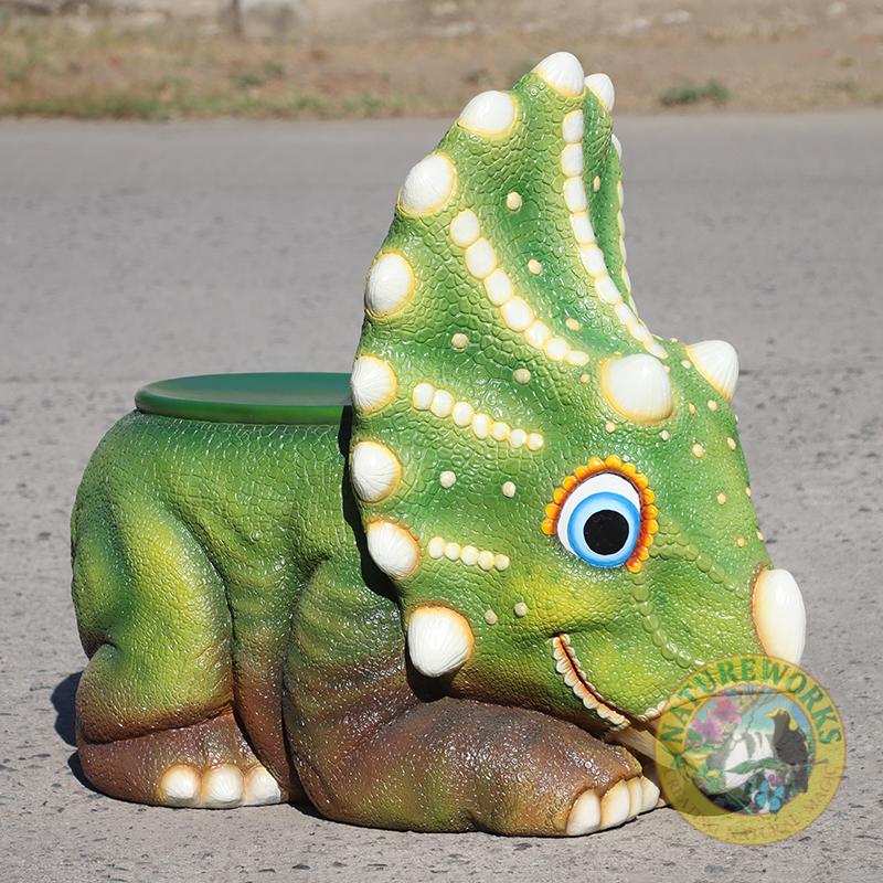 Natureworks Australia Triceratops Baby Chair-240016-looking right