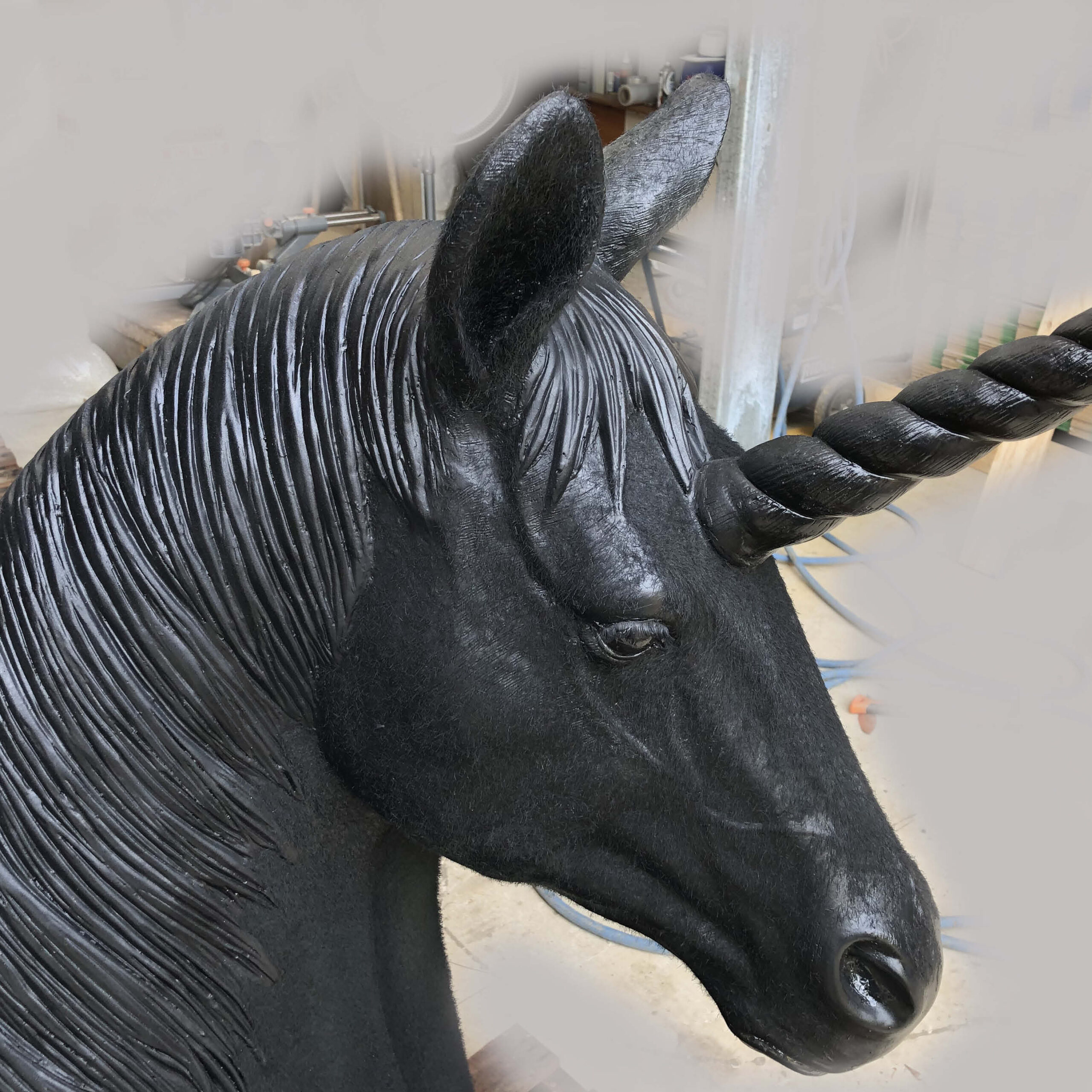 Natureworks Australia Unicorn Resting - Black - Image 3