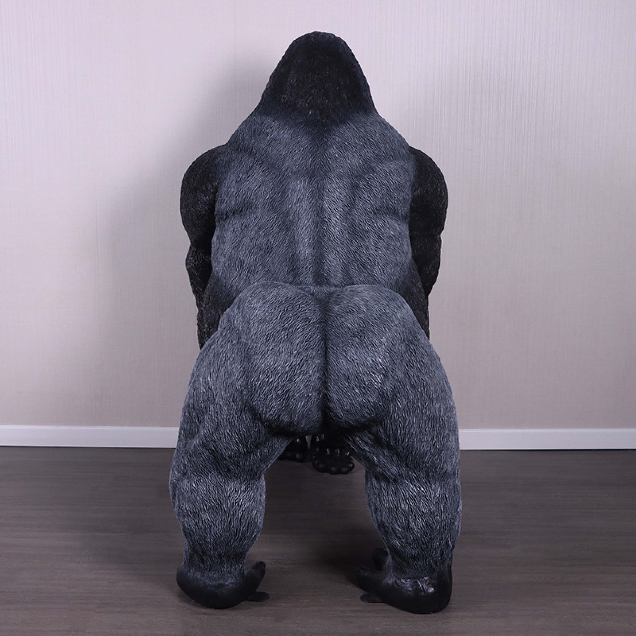 Natureworks Australia Gorilla Male 240118- Larger than life size - Rear view-V3