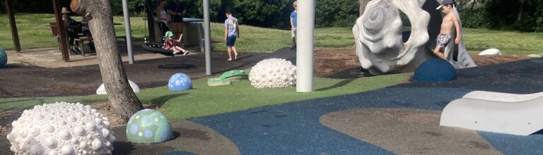 Stradbroke Island marine themed playground
