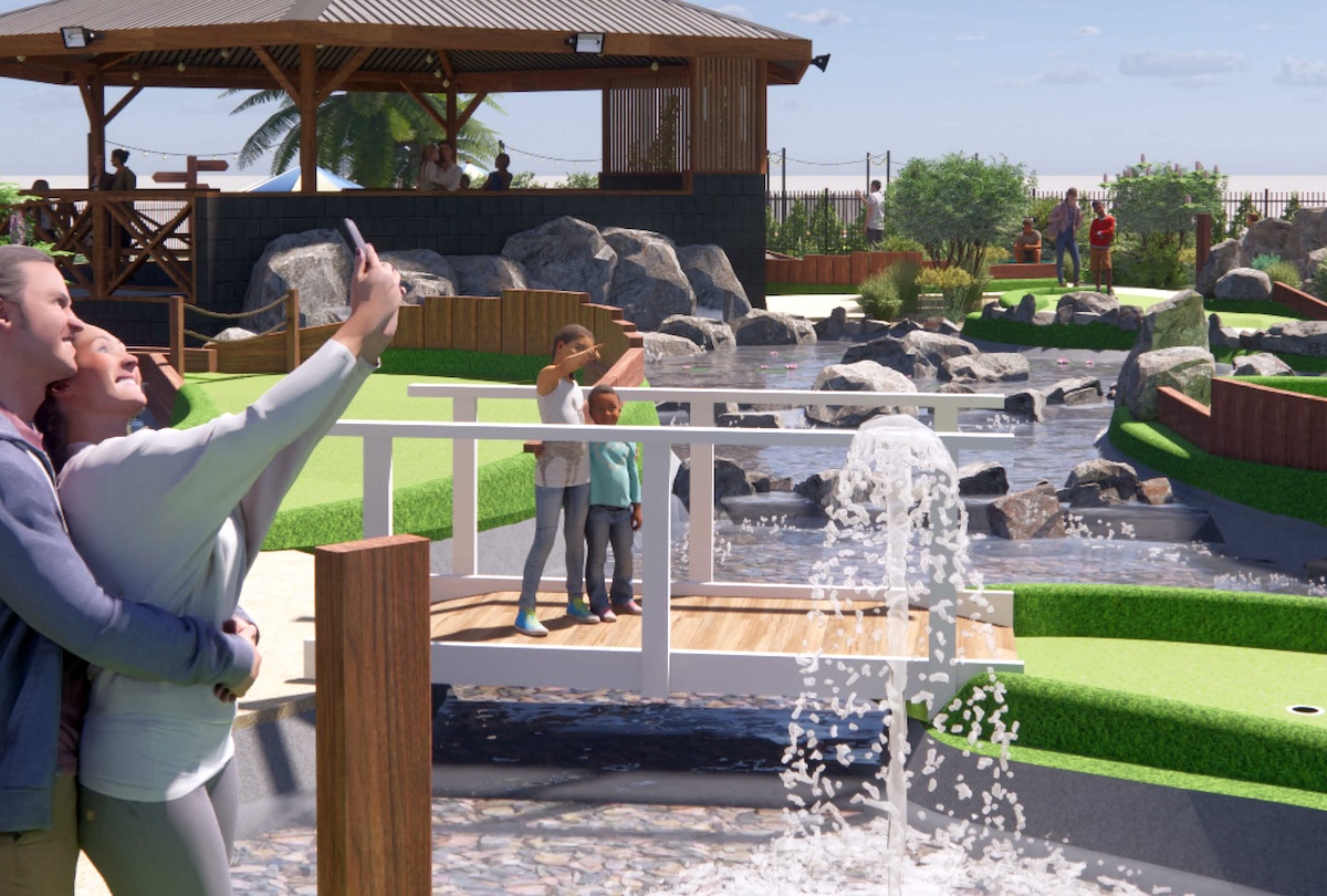 Natureworks Australia Visualisation of the mini golf concept