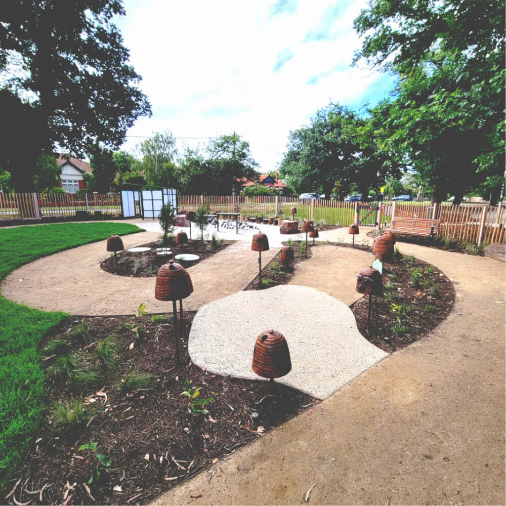 Natureworks playground cloches - custom designed- Play and discovery cloches with internal miniature dioramas