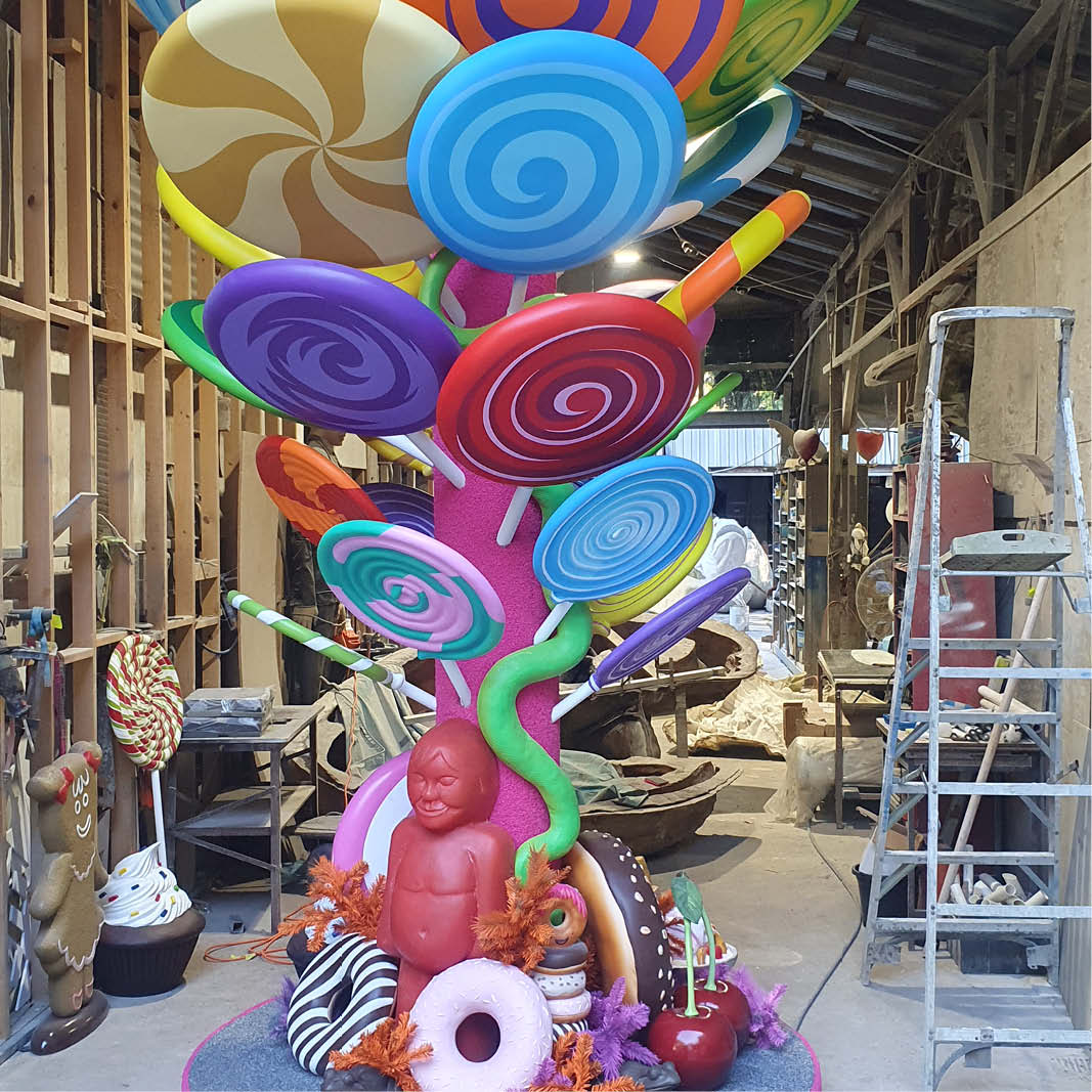 Natureworks Australia Natureworks Lollipop tree - for interactive themed experience-