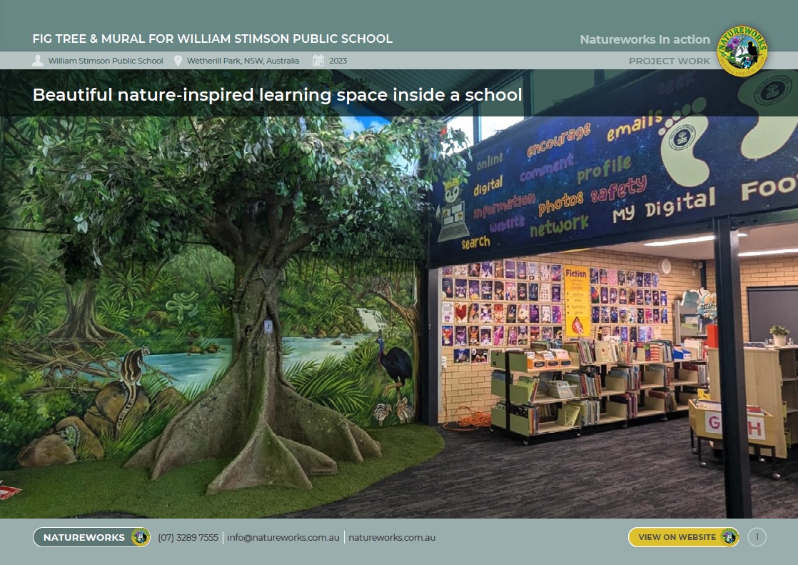 Cover of project case study for fig tree at William Stimson school