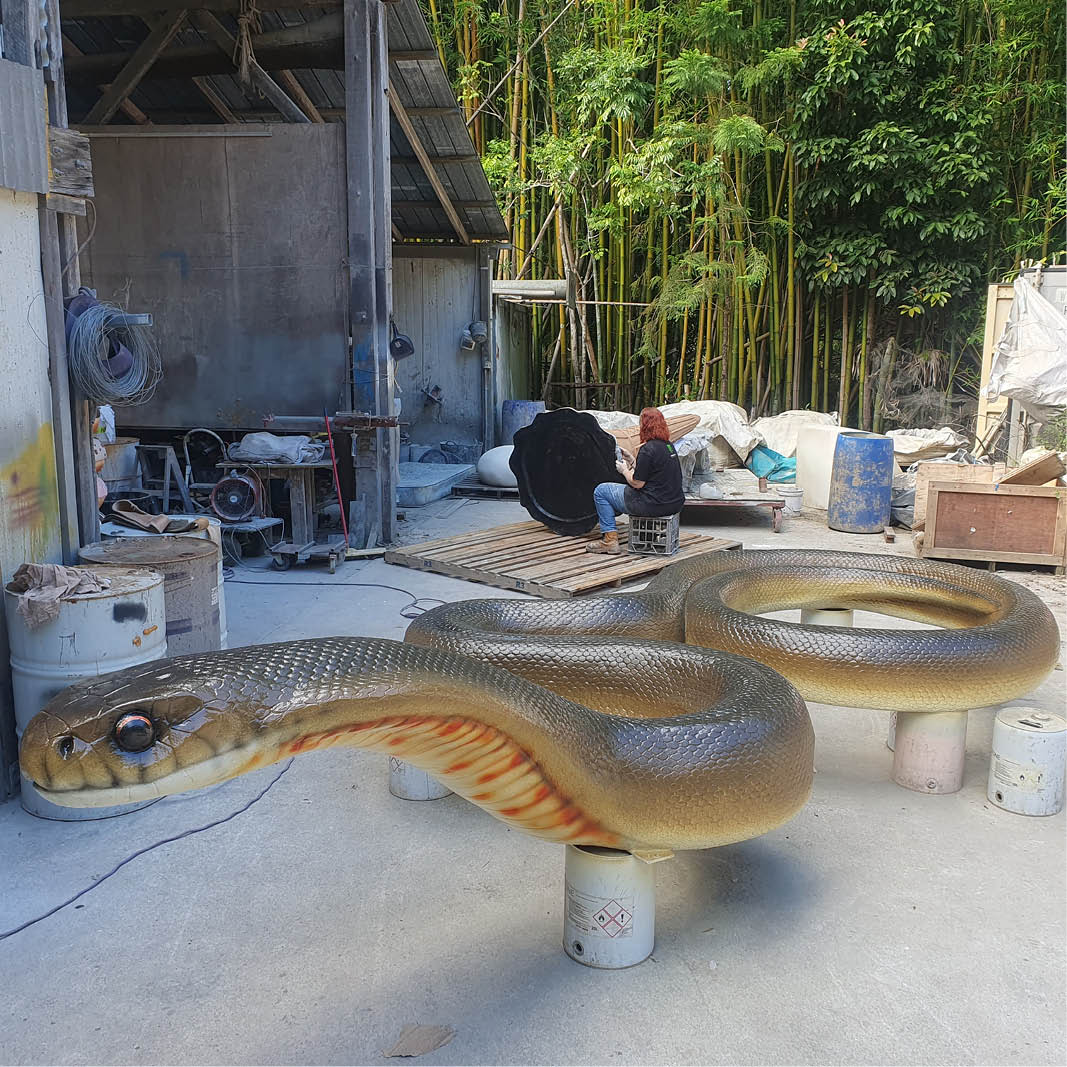 Natureworks Australia Natureworks Brown Snake - 190257Brown - showing completed version