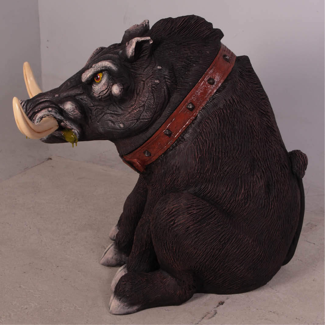 Natureworks Australia Fugly the guard hog esky with removeable lid/head - side view