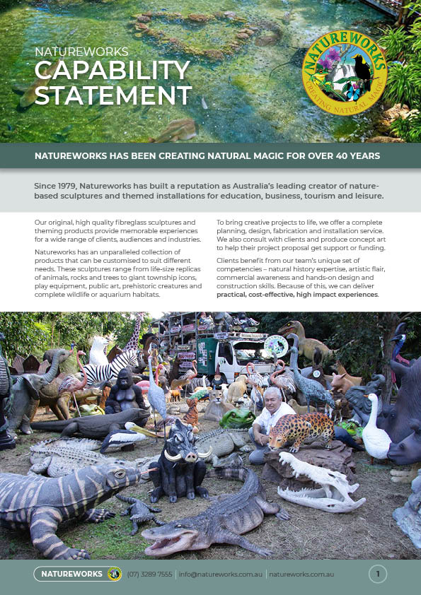 Natureworks Capability Statement cover page