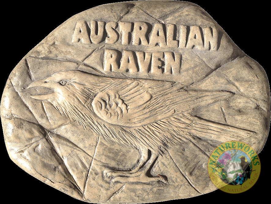 Natureworks Australia Australian Raven rock stepping paver