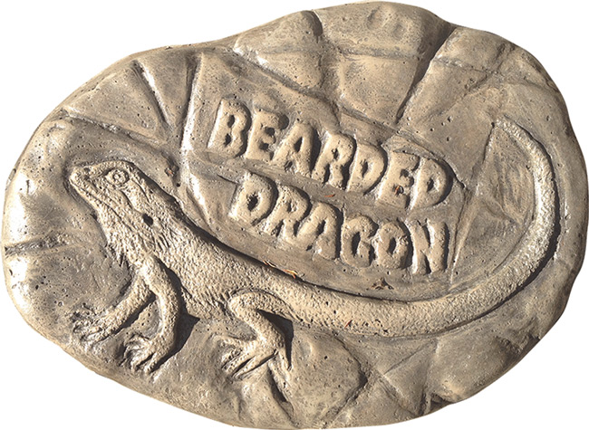 Bearded Dragon Rock Stepping Paver