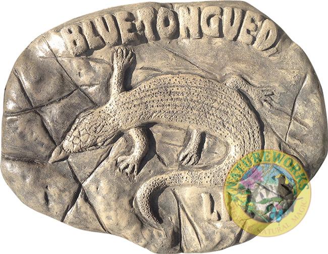 Natureworks Australia Blue Tongue Lizard Rock Stepping Paver