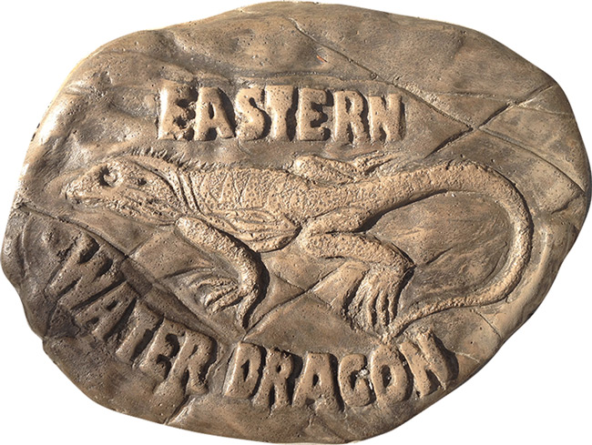 Eastern Water Dragon Rock Stepping Paver