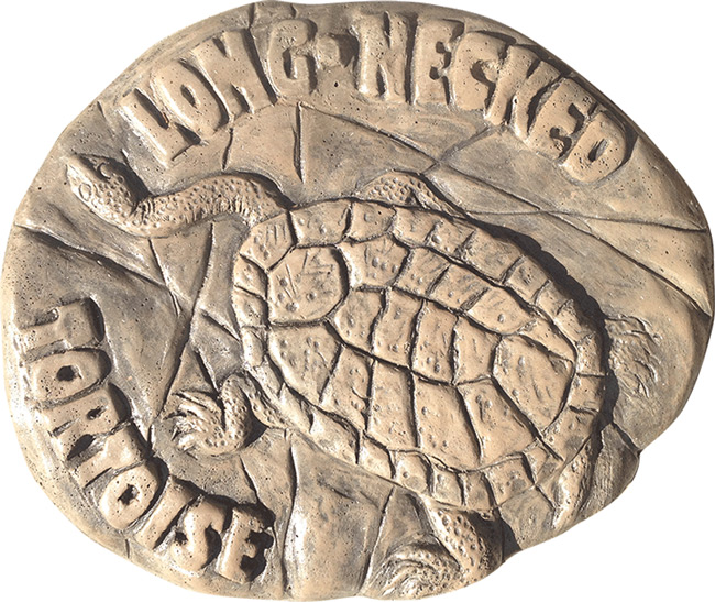 Long Necked Tortoise Rock Stepping Paver