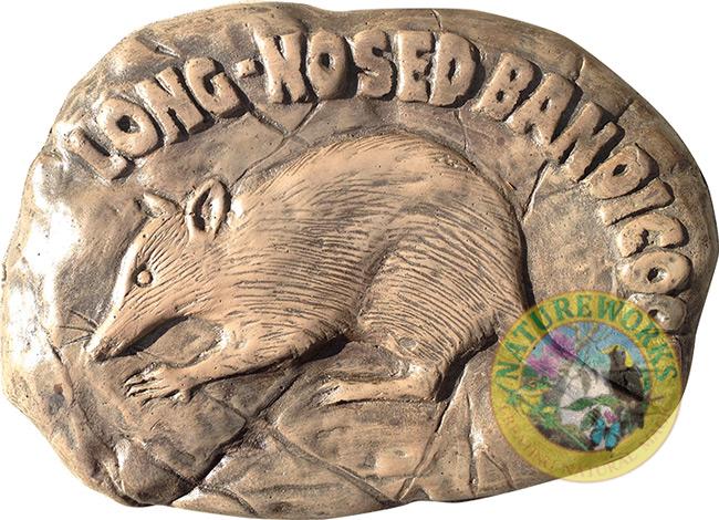 Natureworks Australia Long Nosed Bandicoot Rock Stepping Paver