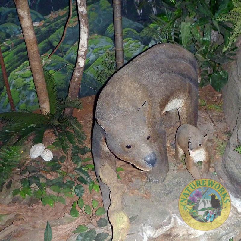Natureworks Australia Madonna & Child Walking-Small Diprotodons - Image 2