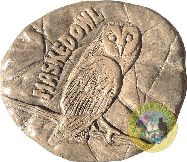 Natureworks Australia Masked Owl Rock Stepping Paver