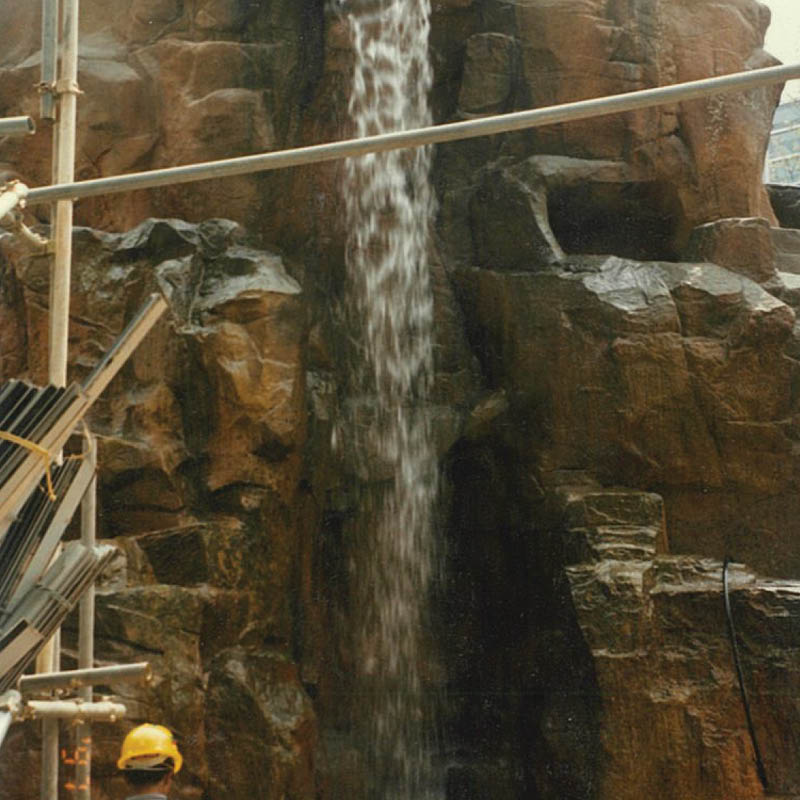 Natureworks Australia Natureworks_Kuala Lumpur International Airport Fitout in production-V4 showing waterfall