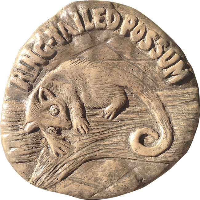 Ring Tailed Possum Rock Stepping Paver