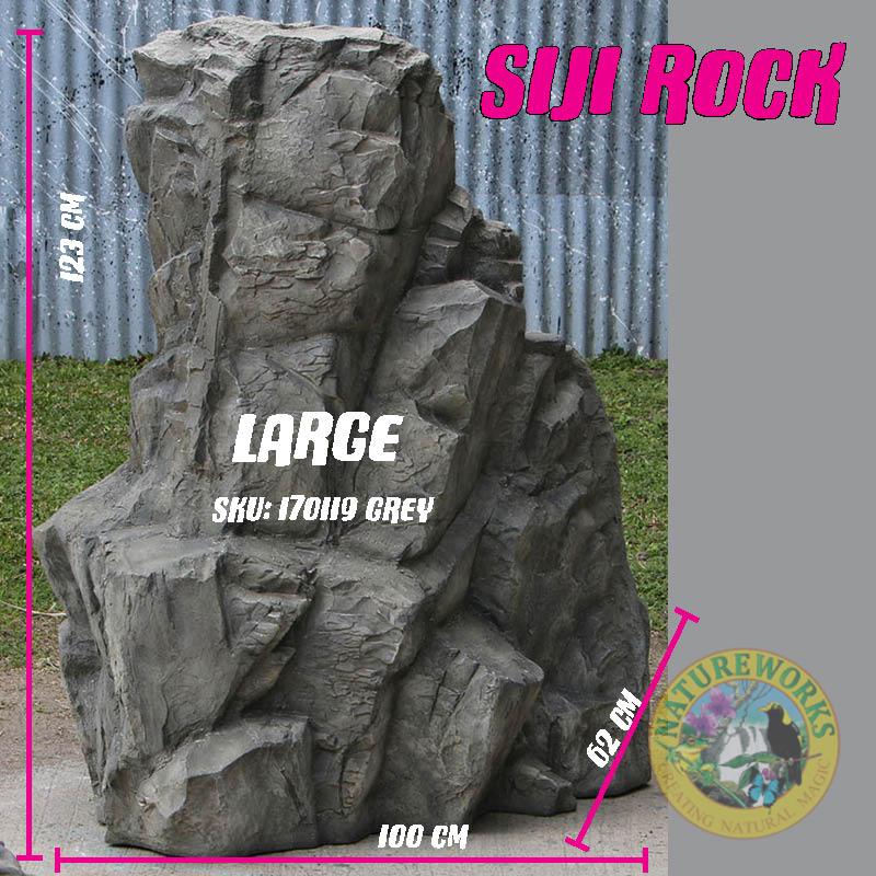 Natureworks Australia Siji rock large grey - 170119 -L 100cm x W 62cm x H 123cm - 490kg