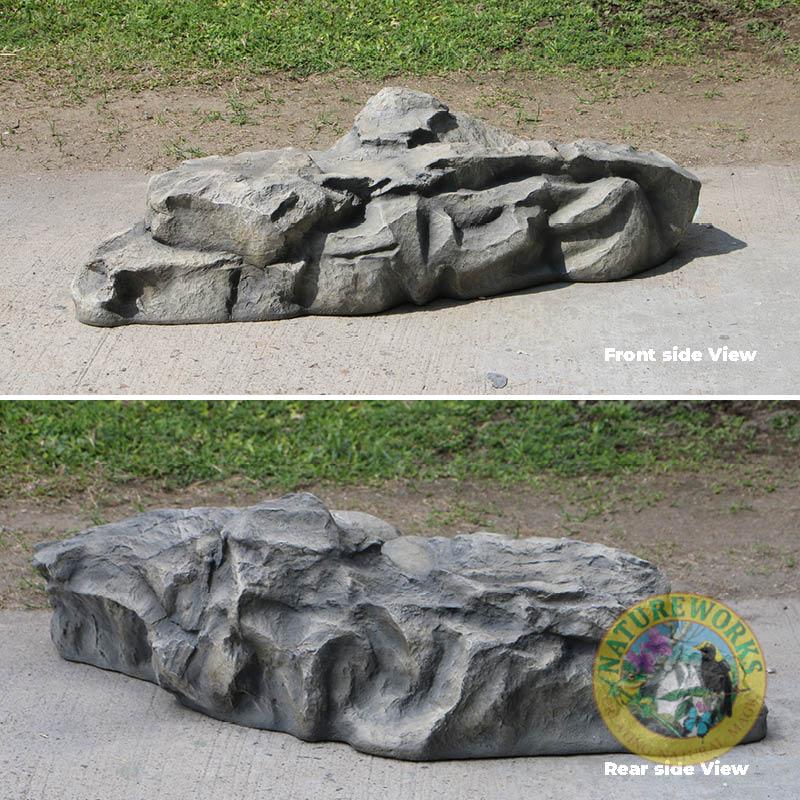Natureworks Australia Siji Rock - Medium - Showing front and rear side views 170118grey