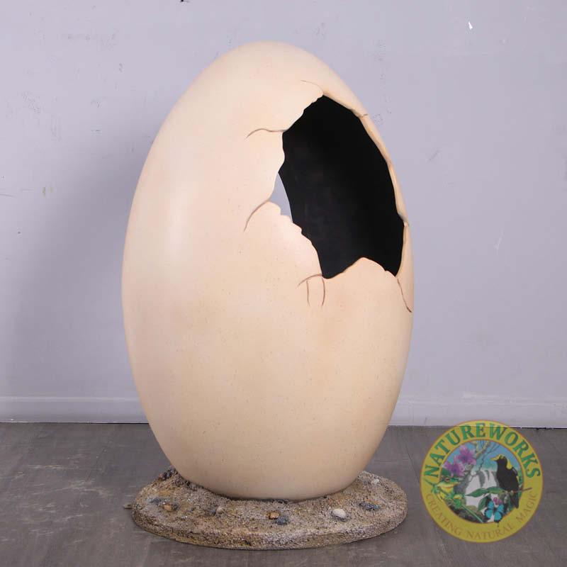 Natureworks Australia Dinosaur Egg - photo opportunity on base - angle view- 250044