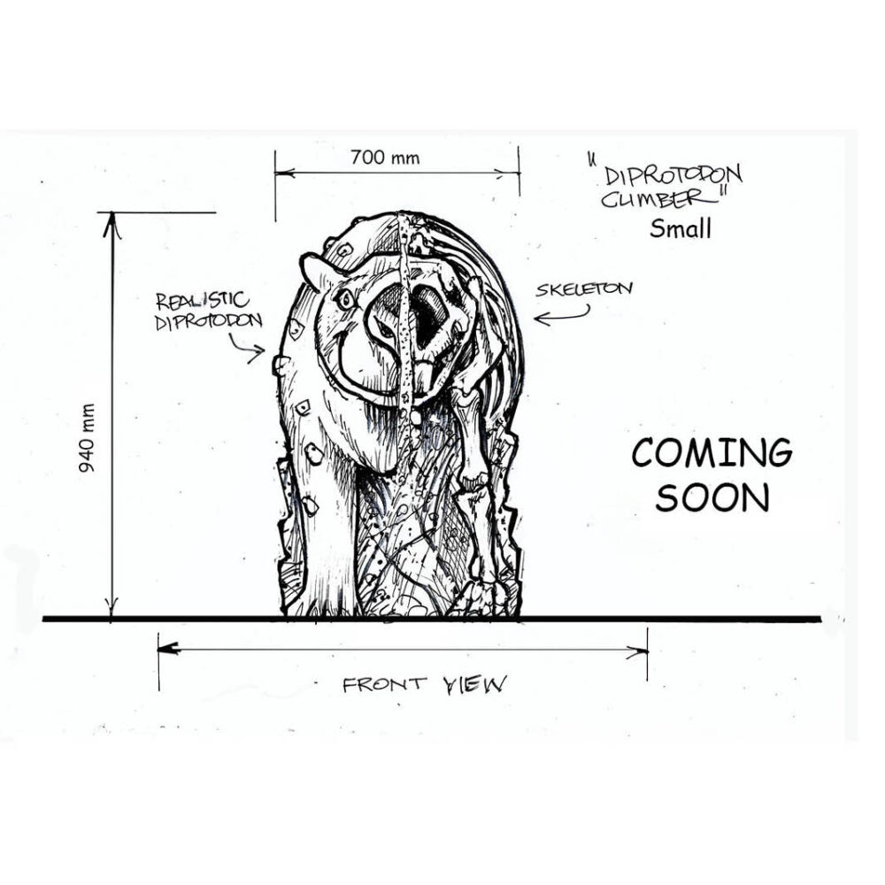Diprotodon Optatum Rock Climber- Small-