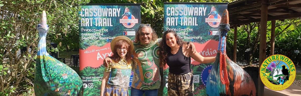 Natureworks Australia Cassowary Art Trail Kuranda