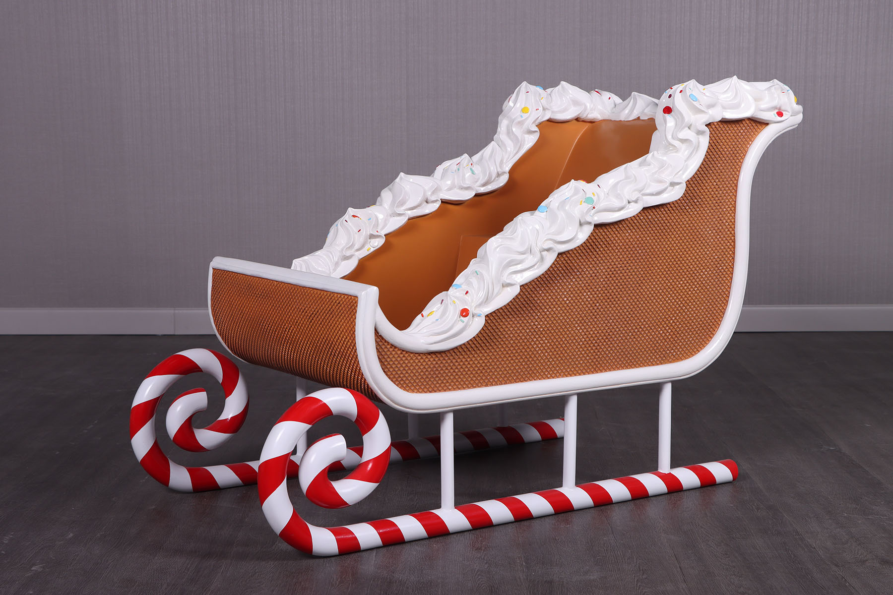 Natureworks Australia Christmas Candy Cane Sleigh - Image 2