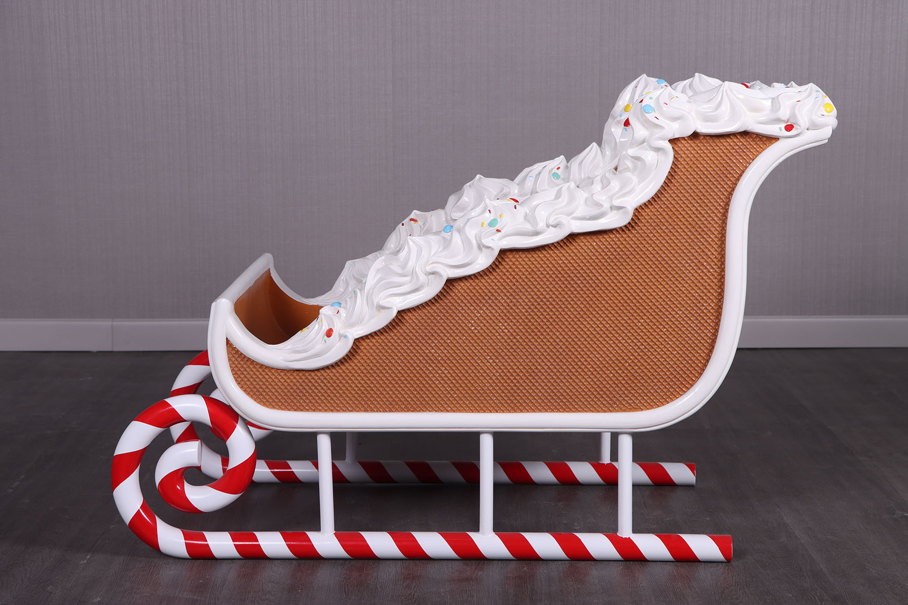 Natureworks Australia Christmas Candy Cane Sleigh - Image 4