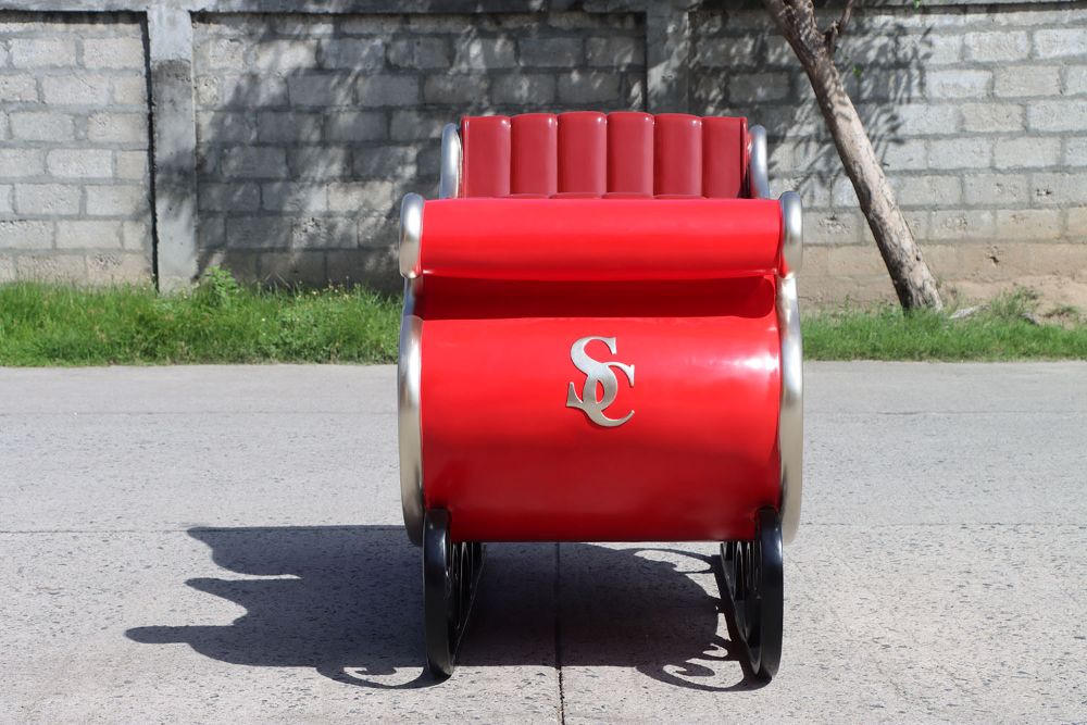 Natureworks Australia Christmas Santa's Sleigh – 4 Seater - Image 4