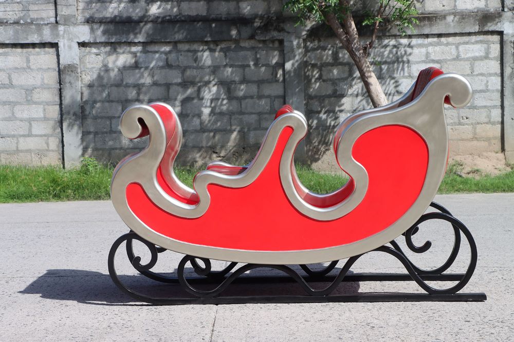 Natureworks Australia Christmas Santa's Sleigh – 4 Seater - Image 5