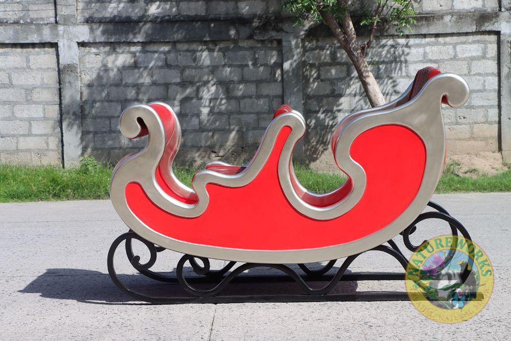 Natureworks Australia Christmas Santa's Sleigh – 4 Seater - Image 5