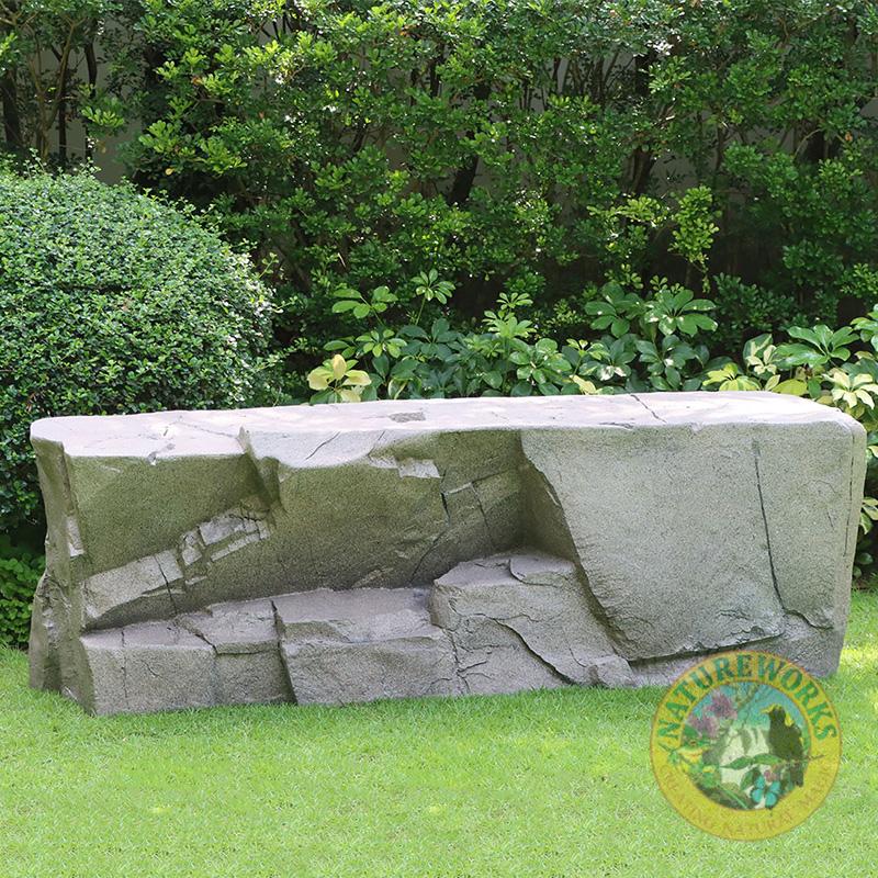 Artificial rock Boulder Bench - Large- 250024