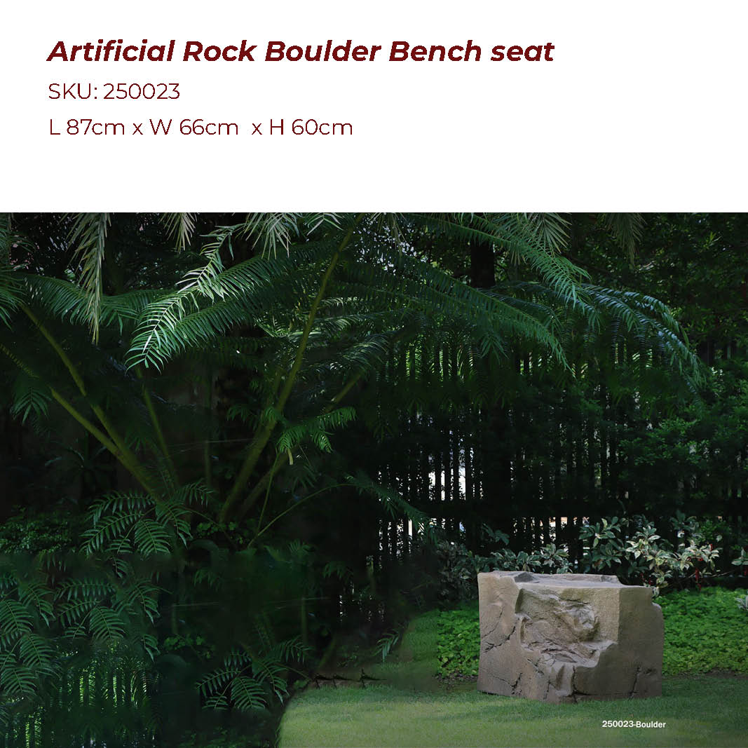 Natureworks Australia Artificial Rock Boulder Seats-Small - 250023Boulder-V1